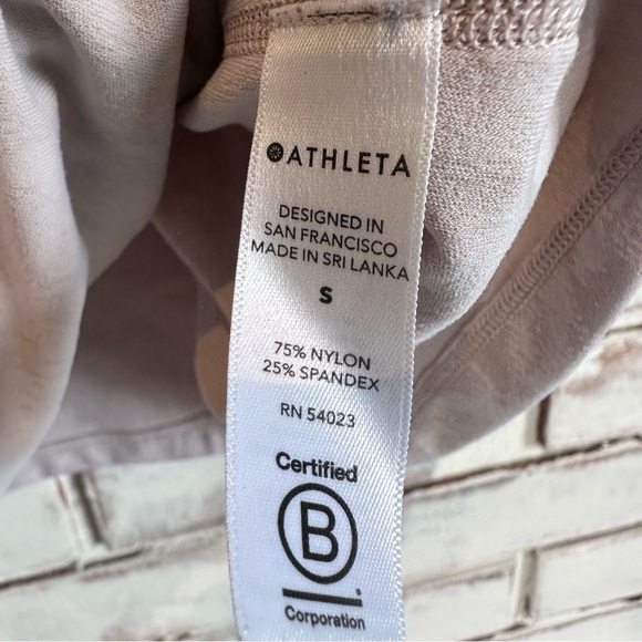 Athleta frosted floral scoop neck tank top size small - Picture 4 of 7